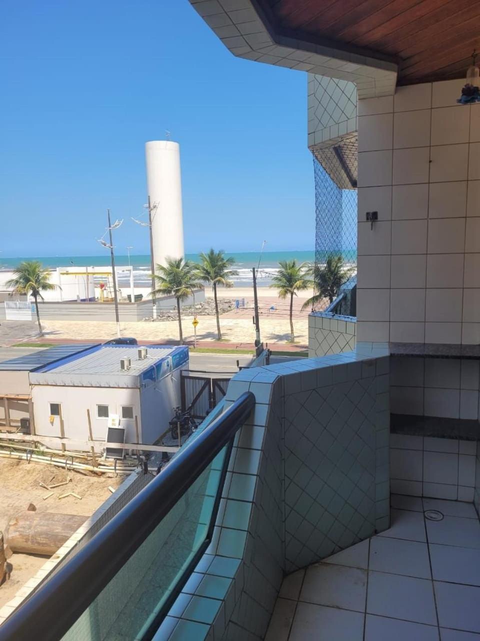 Frente Vista Mar Com Varanda Wi Fi 300Mbps E 10M Da Praia Da Tupi - Estacionamento Gratuito Praia Grande  Zewnętrze zdjęcie