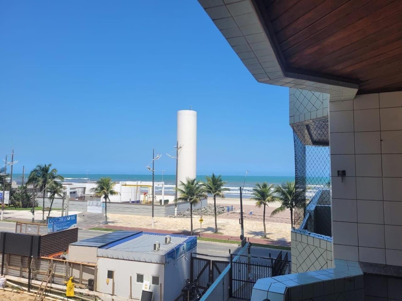 Frente Vista Mar Com Varanda Wi Fi 300Mbps E 10M Da Praia Da Tupi - Estacionamento Gratuito Praia Grande  Zewnętrze zdjęcie