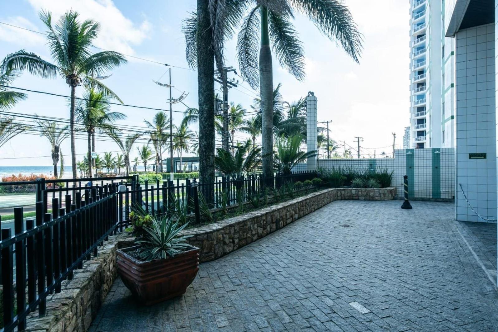 Frente Vista Mar Com Varanda Wi Fi 300Mbps E 10M Da Praia Da Tupi - Estacionamento Gratuito Praia Grande  Zewnętrze zdjęcie
