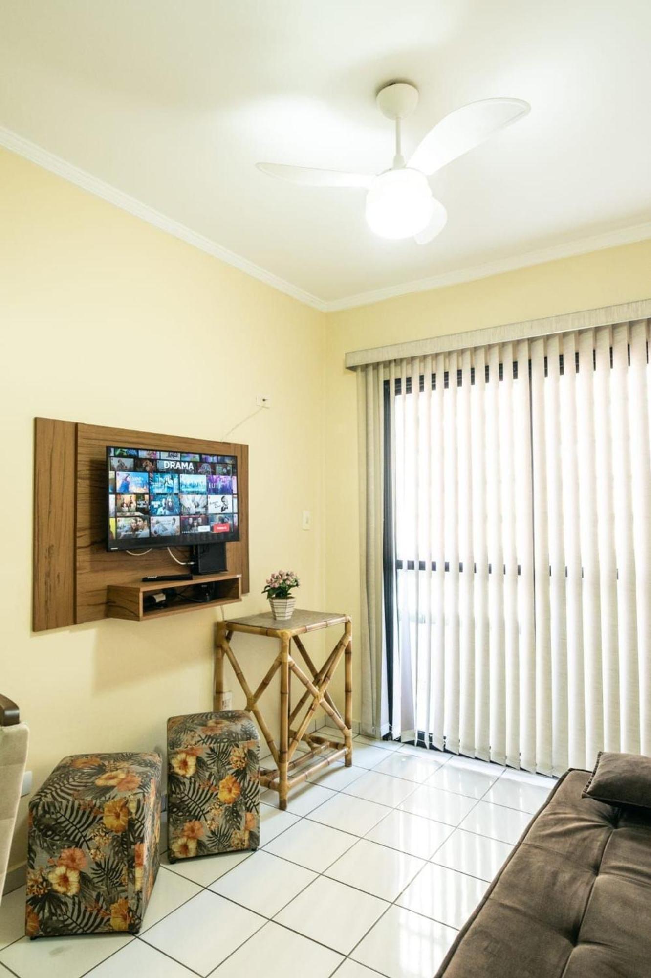 Frente Vista Mar Com Varanda Wi Fi 300Mbps E 10M Da Praia Da Tupi - Estacionamento Gratuito Praia Grande  Zewnętrze zdjęcie