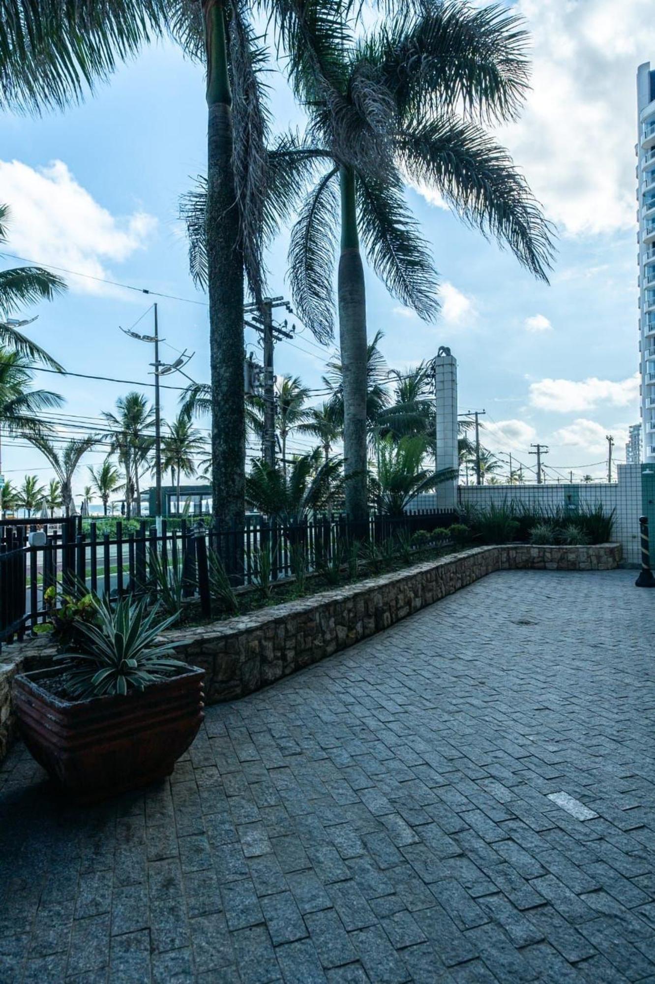 Frente Vista Mar Com Varanda Wi Fi 300Mbps E 10M Da Praia Da Tupi - Estacionamento Gratuito Praia Grande  Zewnętrze zdjęcie