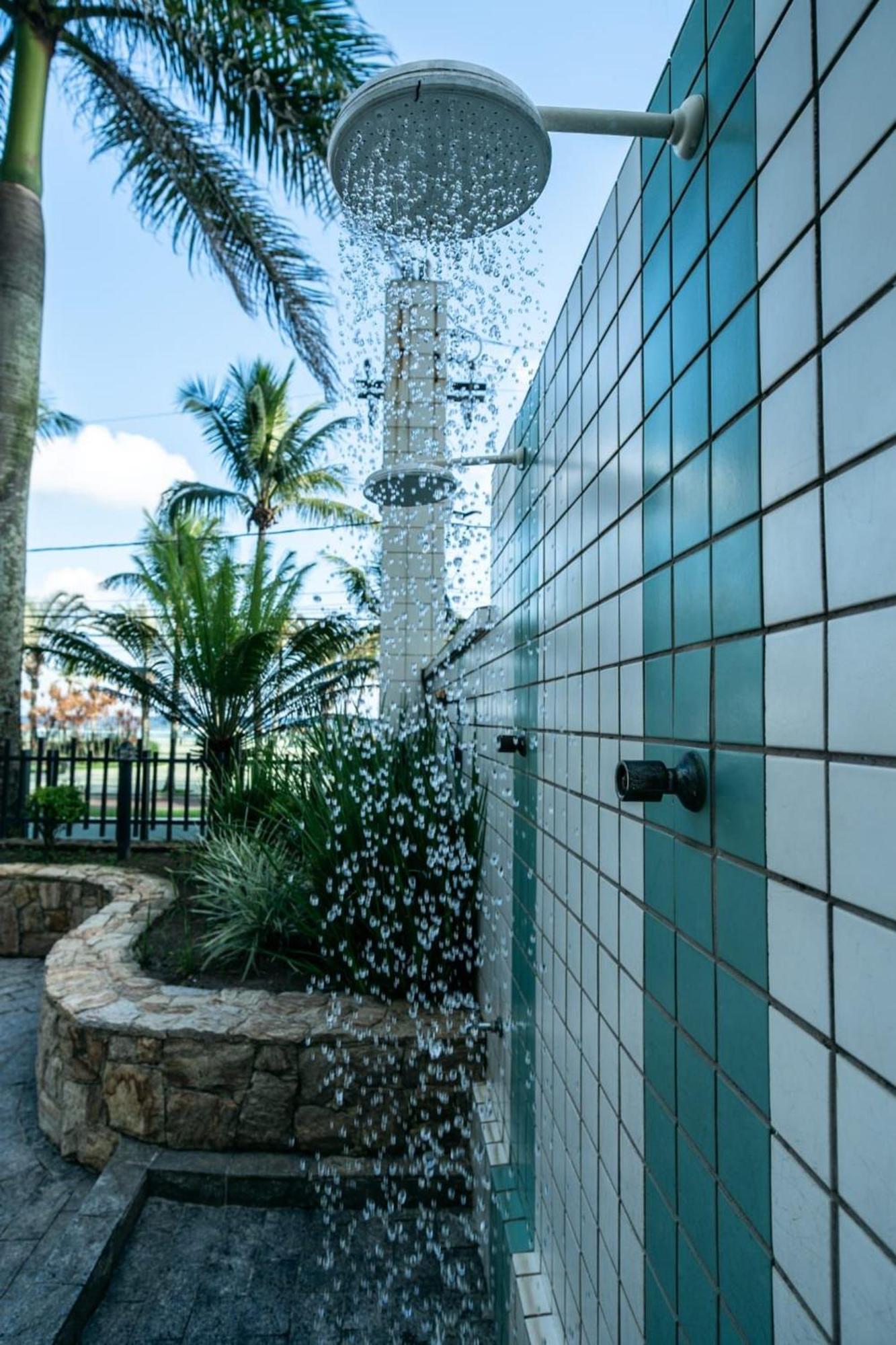 Frente Vista Mar Com Varanda Wi Fi 300Mbps E 10M Da Praia Da Tupi - Estacionamento Gratuito Praia Grande  Zewnętrze zdjęcie